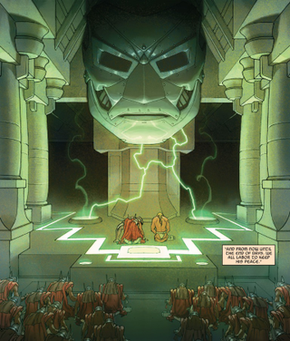 Illustration for article titled Secret Wars #2 pulls from Game Of Thrones to create a new Marvel landscape